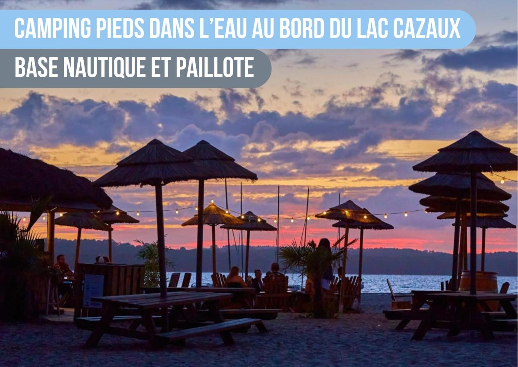 200M De La Plage Bungalow Luxe De 44M2 Menage Et Draps Inclus Camping 5 Etoiles Mayotte Lac Biscarrosse Koyobalys Ngoại thất bức ảnh