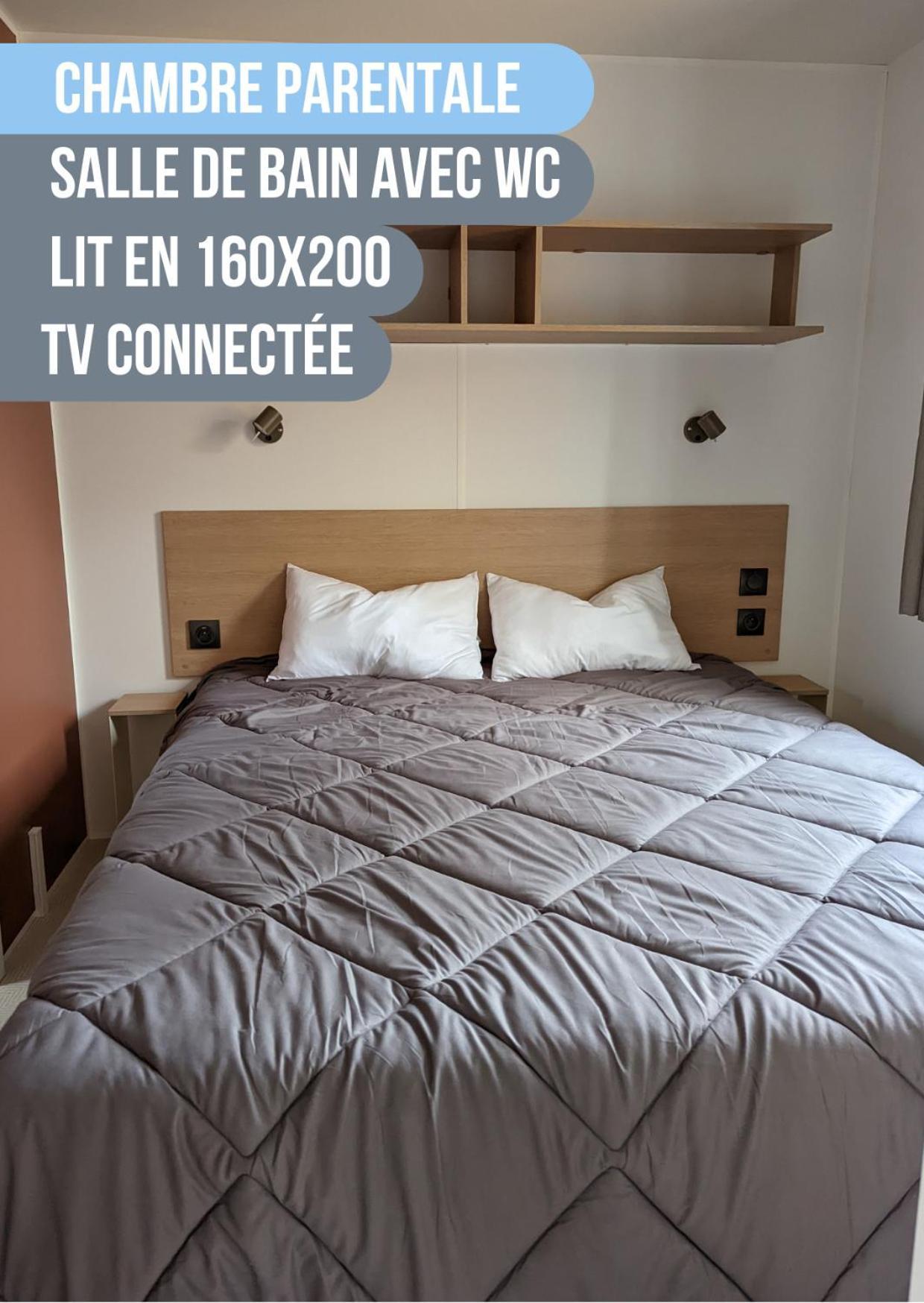 200M De La Plage Bungalow Luxe De 44M2 Menage Et Draps Inclus Camping 5 Etoiles Mayotte Lac Biscarrosse Koyobalys Ngoại thất bức ảnh